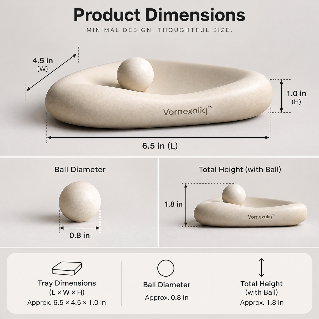 Vornexaliq™ Artistic Sculptural Home Decor Accent – Modern Abstract Object for Elegant Interior Styling