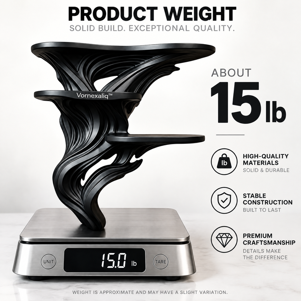 Vornexaliq™ Sculptural Modern Home Decor Accent – Abstract Artistic Object for Contemporary Interior Styling