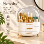 Monavixa™ Elegant Beauty Storage Organizer — Stylish Makeup & Skincare Organization